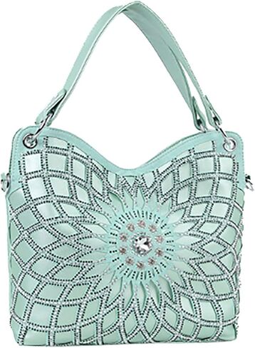 محفظة Zzfab ذات مقابض مزدوجة Starburst Bling in Kuwait