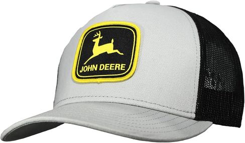 John Deere Twill Trucker Hat Mesh Baseball Cap-Olive-Os in Saudi Arabia