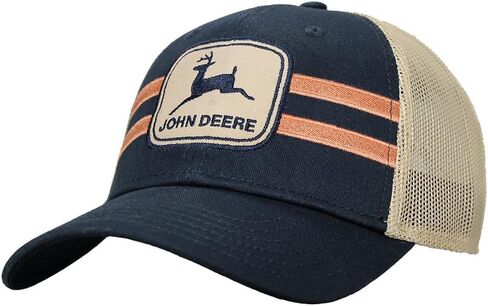 John Deere Twill Trucker Hat Mesh Baseball Cap-Olive-Os in Saudi Arabia