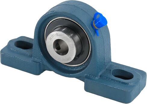 CHR Pillow Block Bearings | UCF205-16 | 2 Pack | Square Flange Mounted Pillow Block Bearings - Chrome Steel Bearings with 1" Bore | ISO 9001-2015 Certified in Saudi Arabia
