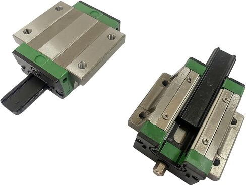 2Pcs HGW15 - CA Carriage Slider Block 15mm HGW15 CNC Square Linear Guide Rail Kit, High Assembly and Flange Slider for CNC Machine and DIY Project in Saudi Arabia
