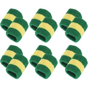 MECCANIXITY Sports Wristbands Absorbent Sweatband Competition Wrist Band Sweat Band for Men Women Tennis Basketball