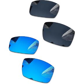 Ploarized Replacement Lenses for Oakley Gibston OO9449 Sunglasses - Fire Red