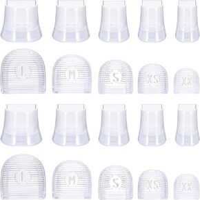 10 Pairs Heel Caps for High Heels,5 Sizes High Heel Protectors Black Heel Stoppers Heel Replacement Tips for Walking on Grass and Uneven Road