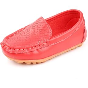 Toddler Boys Leather Loafers Comfort Uniform Oxford Dress Wedding Shoes