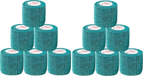 Prairie Horse Supply Vet Wrap Tape Bulk (Assorted Camo Colors) (6 Pack) (2 Inches Wide) Vet Wrap Medical First Aid Tape Self Adhesive Adherent for Ankle Wrist Sprains and Swelling in Kuwait