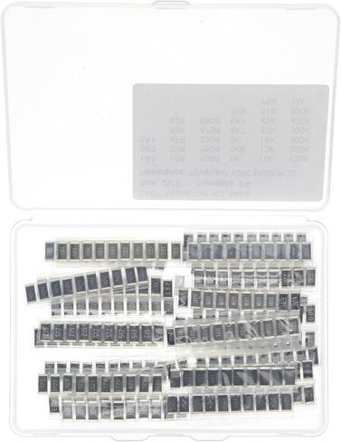 33 Values x 20 Pieces, Total 660 Pieces, 0805 1% SMD Surface Mount Thick Film Chip Resistor Kit in Saudi Arabia