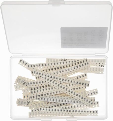 33 Values x 20 Pieces, Total 660 Pieces, 0805 1% SMD Surface Mount Thick Film Chip Resistor Kit in Saudi Arabia