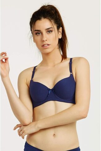 DailyWear Womens Plain Lace Bras (Pack of 6) - Various Styles (4260P2, 32A) in Saudi Arabia