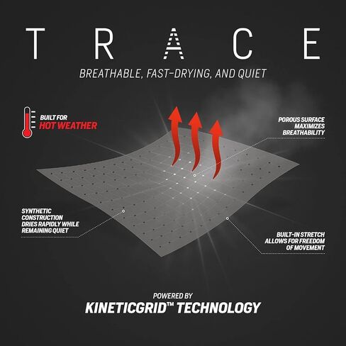 First Lite Men's Trace Pant - Ultralight Breathable Camo Hunting Pants in Kuwait