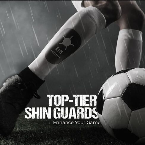 One Size Soccer Shin Guards Kids Adults - Youth Soccer Shin Guards for Boys & Girls in Saudi Arabia