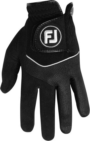 FootJoy Men's RainGrip Golf Glove, White/Grey, Large, Pair in Kuwait