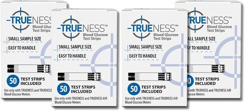 TRUENESS Blood Glucose Test Strips 100ct + 100 Lancets in Saudi Arabia
