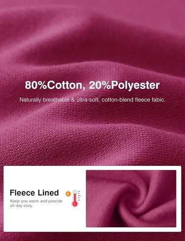 Womens Fleece Lined Half Zip Pullover Cotton Winter Warm Scuba Sweatshirt for Women with Thumbhole Pocket in Kuwait