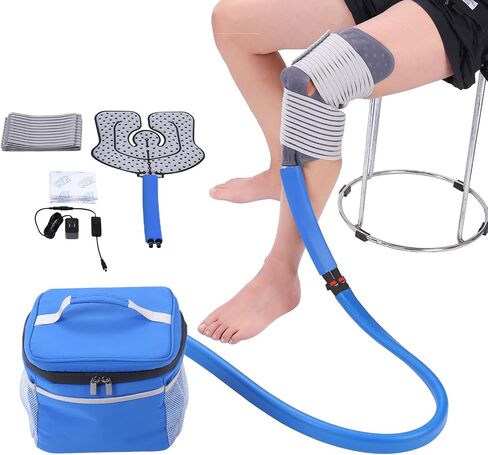 Cold Therapy System Lightweight Therapy Ice Machine Cryotherapy Freeze Kit Tools with Large Universal Pad for Knee Pain Relief Shoulder Ankle Back Hip Leg Arthritis Swelling Injury Recovery (DDS-Y) in Kuwait