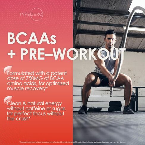 Type Zero Amino Burn Vegan BCAAs + Pre-Workout (Pina Colada Flavored) in Saudi Arabia