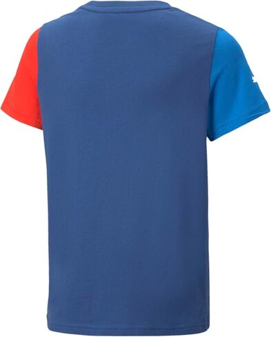 PUMA Unisex Kid's Standard BMW M Motorsport Essentials Logo Tee, Blue Skies in Saudi Arabia