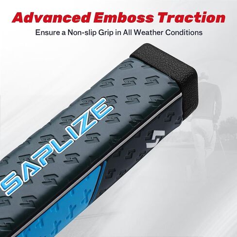 SAPLIZE Midsize Golf Putter Grip, Lightweight Golf Grips, Innovative Pistol Shape with Anti-Slip Pattern, Pink in Saudi Arabia