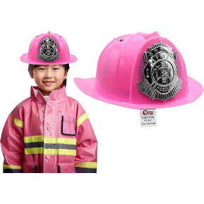 Nicky Bigs Novelties Deluxe Child Firefighter Helmet Costume Accessory Fireman Hat Costume