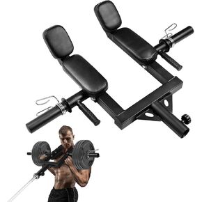 Yes4All Red Viking Shoulder Press Landmine Attachment - Weightlifting Handle Fits 2-Inch Olympic Bars Works Shoulders Chest Abs Back Thigh & Other Muscles Includes Collars T Bar Row Attachment Handle