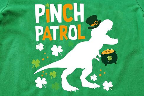 Boys St.Patrick's Day Shirt Toddler Kids Irish Outfit Load of Luck Clover T-Shirts Shamrock Graphic Tees Cotton Top 1-7T in Kuwait