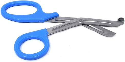 PARAMEDIC UTILITY NEON GREEN BANDAGE FIRST AID TRAUMA EMT EMS SHEARS SCISSORS 7.25 INCH STAINLESS STEEL ( HTI BRAND) in Saudi Arabia