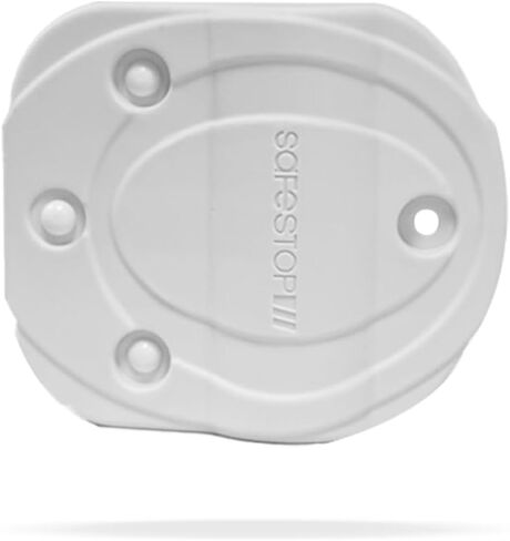 Safetech Hardware حاجز بوابة بوليمر أسود للألومنيوم/الأسوار المعدنية، صغير (SGSS-B) in Saudi Arabia