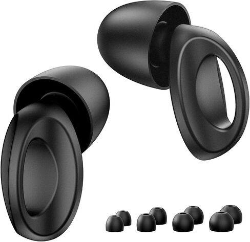 Link Dream Ear Plugs for Sleeping Noise Reduction, Perfect 28dB Noise Reduction, 4 Pair Soft Silicone and Reusable Hearing Protection Ear Tips in XS/S/M/L in Saudi Arabia