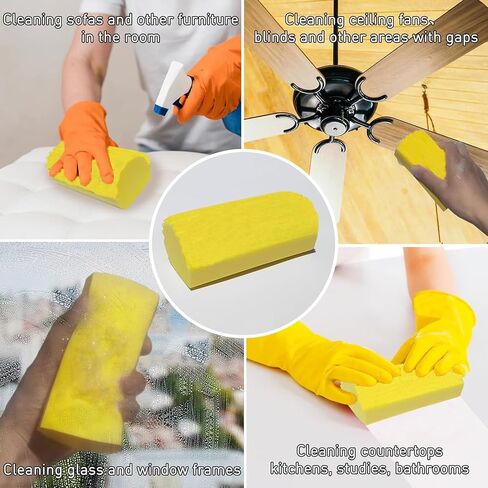 Disposable Dusters Refills, Heavy Duty Electrostatic Duster Head, Feather Dusters Refills Set for Swiffer Heavy Duty Refill(1 Extra Handle+20*Duster Refills+ 1*Blind Cleaner) in Saudi Arabia