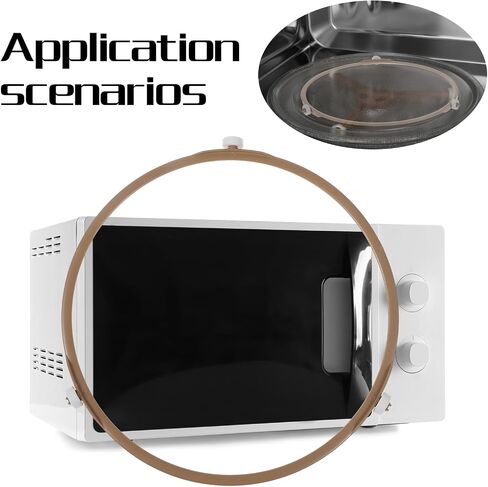 Microwave Turntable Ring 7 Inch Microwave Roller Ring with 14 mm Rollers Microwave Oven Tray Support Rotating Replacement Parts for Microwave Oven in Saudi Arabia