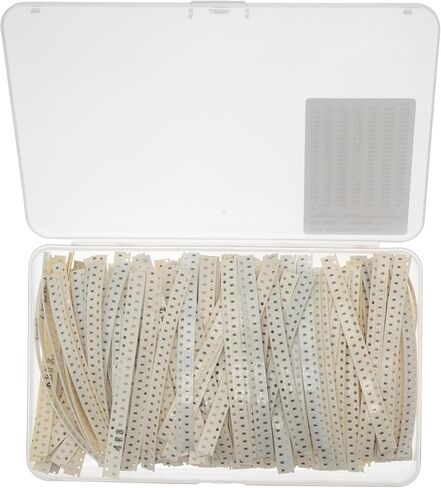 170 Values x 25 Pieces, Total 4250 Pieces, 1206 1% SMD Surface Mount Thick Film Chip Resistor Kit in Saudi Arabia
