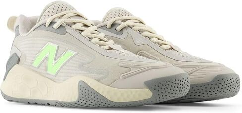 New Balance Women's Fresh Foam X Ct-Rally Tennis Shoe, Black/White, 10.5 in Saudi Arabia