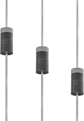 BlueStars 1N4001 Barrier Rectifier Bypass Blocking 1A 50V, Axial 4001 1 amp 50 Volt DO-41 Electronic Silicon Doorbell - Pack of 150 in Saudi Arabia