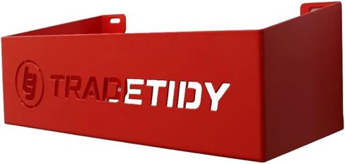 Tool Storage Tray for Toolbox, Tool Bag, Plumbing Tools– Tough, Durable Finish, Rugged All-Steel Construction – Ideal for Van Storage, Garage Storage, and Workshops, 13.23" wide - Red in Saudi Arabia