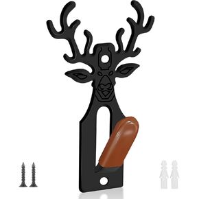 8 PCS European Mount Skull Hanger,Deer Skull Mount Bracket,Antler Mounting Kit,Elk Skull Mount for Deer Mule Antelope Coyote Skull and Small Game Animals