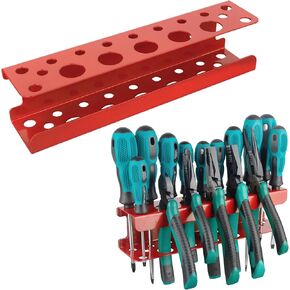 MUTUACTOR Super Power Tool Organizer Heavy Duty,Magnetic Mount Drill Holder Tool Storage,Anti-slip Magnetic Impact Drilling Driver Wrench Holder for Indoors Installation Repair Fixing