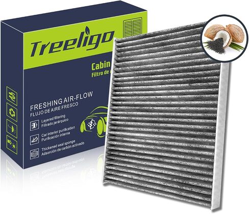 CF11809 Cabin Air Filter, Replacement for Chevy Silverado 1500 2014-2018 Silverado 2500 HD 2015-2019 Silverado 3500 HD 2015-2019 Suburban 2015-2020, w/Upgraded Coconut Shell Activated Charcoal in Kuwait