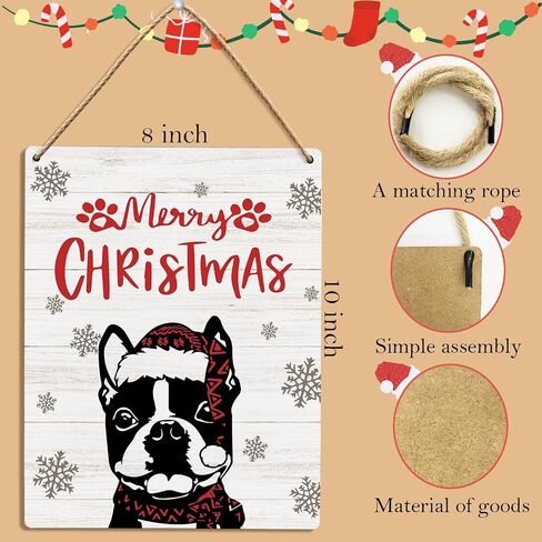 UYIKG Pink Christmas Santa Claus Wall Decorations Sign for Home Porch Door Bedroom 8x10 Inch in Saudi Arabia