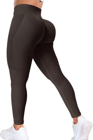 Amplify Scrunch Butt Lifting Leggings for Women Seamless Leggings Workout Leggings High Waist Tummy Control Yoga Pants in Saudi Arabia