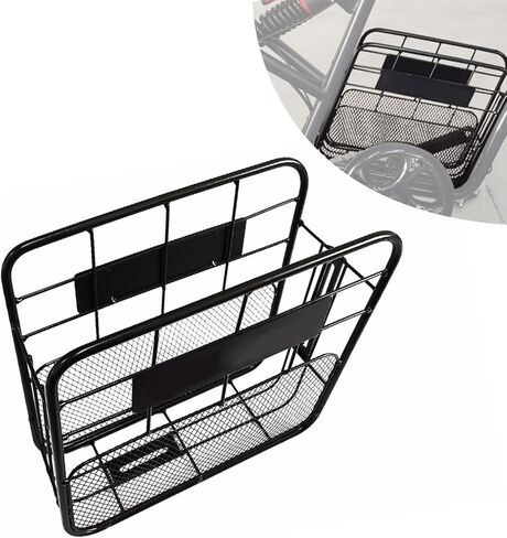 Basket for Super 73 RX,Storage Center Luggage Rack Carrier Only for Bike Super73 RX - Black in Kuwait