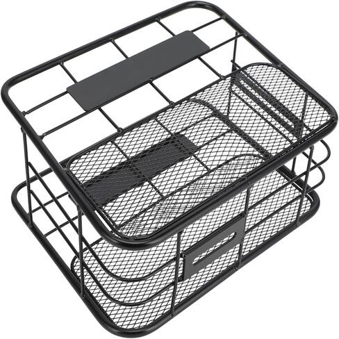 Basket for Super 73 RX,Storage Center Luggage Rack Carrier Only for Bike Super73 RX - Black in Kuwait