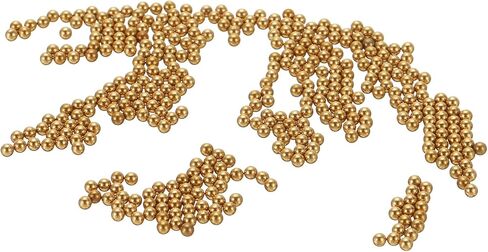 uxcell 400 Pcs Precision Solid Brass Bearing Balls 1mm Industrial Brass Ball Spheres for Machinery, Automotive, and DIY (H62 Brass) in Saudi Arabia