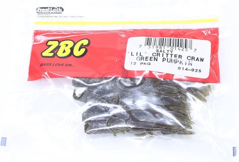 Zoom Lil' Critter Craw Bait-Pack of 12 in Kuwait