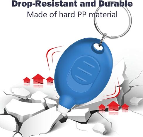 Mini LED Red Light Keychain Flashlight, Small Keychain Flashlight 12 Lumen Portable Pocket Flashlight, Ultra Bright Micro LED Flashlight Red Light Flashlight with Red Shell (6PCS) in Kuwait