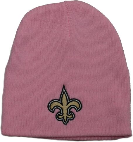 Atlanta Falcons Child/Kid's Black Ribbed Cuffless Beanie Hat - NFL Youth Knit Skull Cap in Saudi Arabia