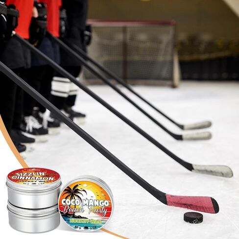 3 Pack Hockey Stick Wax Strawberry Cherry Dragons Blood Scent Hockey Stick Blade Wax Maximized Grip Reusable Hockey Stick Wax for Hockey Players Maximum Grip Protection in Kuwait