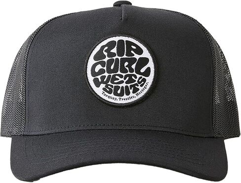 Rip Curl Curve Peak, Structured Trucker Hat, Mesh Snapback Baseball Cap for Men, Adjustable in Kuwait