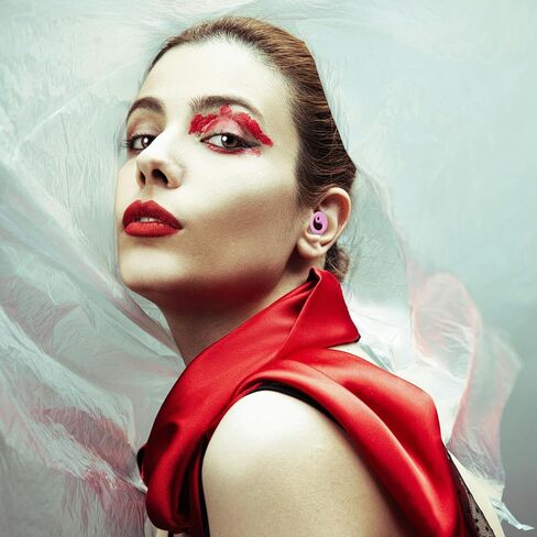 Ear Plugs for Sleeping, Noise Reduction Soft Silicone Earplugs with 4 Pairs Ear Tips&One Stylish Headphone Case, Side Sleeper's Gospel-Hearing Protection, Reduction 25dB-30dB (Gemstone Blue, Small) in Kuwait