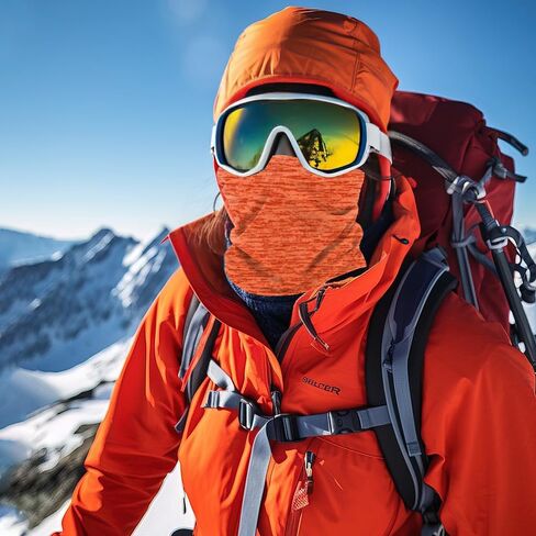 Neck Gaiter for Men Women Cold Ski Face Mask for Motorcycle Fishing Skiing Hiking Running Neck Warmer Winter Scarf in Saudi Arabia