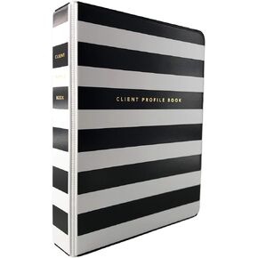 Esthetician Client Profile Book (Polka Dot)